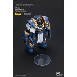 Joy Toy Warhammer The Horus Heresy 1/18 Ultramarines Cataphractii Terminator Squad mit Blitzklingen Actionfigur 14 cm