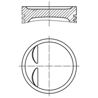 Mahle Original 011 95 01 Kolben
