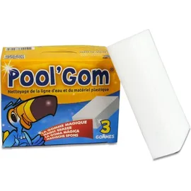 POOL Total Set mit 3 magischen schwämmen für die wasserleitung Toucan POOL GOM X3