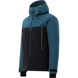 CMP Man Jacket Fix Hood Antracite-Nilo Blau L