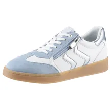 Marco Tozzi Plateausneaker Damen Blau/Weiß 38