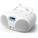 Muse - Weißes Tragbares cd-radio md208dbw