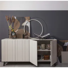 Woood Sideboard »Miller«, Kommode mit klaren Linien, Breite 181 cm weiß