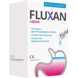 Fluxan Liquid Sachets gegen Sodbrennen und Reflux