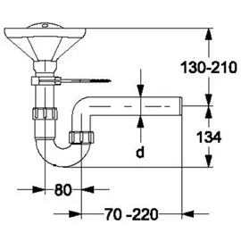 Haas + Sohn Haas PP-Trichtersiphon Greta DN50