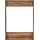 House Doctor Wandgarderobe Balance 100 x 141 cm Antique Brown