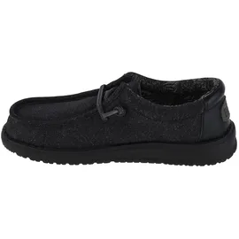 HEYDUDE Wally Moccasin Schwarz 30