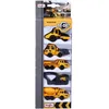 Maisto 12375 - Volvo Baufahrzeuge 5er-Set (8cm)