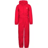 Trespass Button Regenanzug Rot 5/6 Jahre