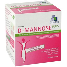 Avitale D-Mannose Plus 2000 mg Sticks 60 St.
