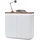 MCA Furniture Highboard 120 x 114 x 40 cm Weiß