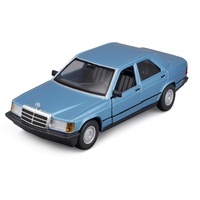 BBURAGO Mercedes 190E 1987, blau 1:24