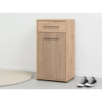 INOSIGN Landes 54,5 x 102 x 40 cm beige / braun mit einer Schublade
