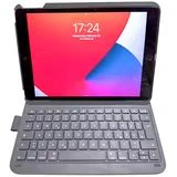 DEQSTER Slim Pro Keyboard 10.2 (DE), Tablet Tastatur, Grau