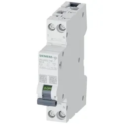 Siemens 5SL60027MF Leitungsschutzschalter 5SL6 COM Messfunktion, Kommunikation 230V 6kA, 1+N, C, 2A