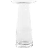 Beliani Blumenvase, Transparent, Glas, 26 cm, Dekoration, Vasen, Glasvasen