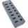 InLine InLine® USB 3.2 Gen.1 7-Port, mit Schalter, Aluminium, grau, mit Netzteil