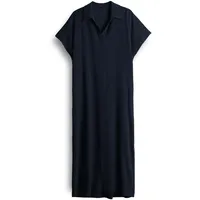 Opus Midikleid Blau/Schwarz 38