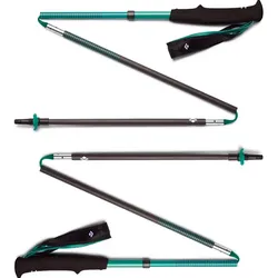 Wanderstock Frau Black Diamond Distance FLZ Poles (x2) 110 CM