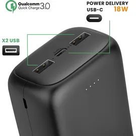 Akashi 30000 mAh Schwarz