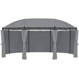 vidaXL Pavillon 5,2 x 3,49 m anthrazit