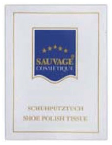 Sauvage Accessoires Schuhglanztuch im Sachet, getränkt mit pflegender Emulsion, 1 Karton = 500 Stück