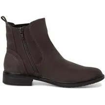 Jana Damen Chelsea Boots Elegant Flach Weite H Mehrweite, Grau 39 EU