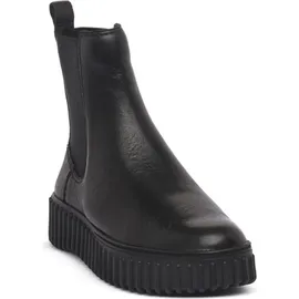 CLARKS Torhill Maple 26173858 4, Chelsea Boots, Stiefel in schwarz 38 - Black Leather - EU