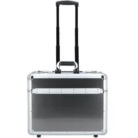 ALUMAXX Pilotenkoffer 2-Rollen Cabin 48,5 cm / 30 l black/silver