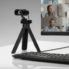 Lindy HD-Webcam Schwarz