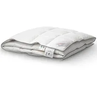 Aura® Luxury Summer Down Duvet, Bettdecke 155x200 Sommer – Premium 90% Weiße Ungarische Gänsedaunen Klasse I, Leichte Daunendecke, Sommerbettdecke, Oeko-Tex, Allergikergeeignet