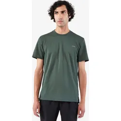 Laufshirt kurzarm Herren atmungsaktiv - Run 500 Dry dunkelgrün 2XL