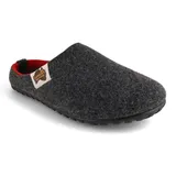 Gumbies Outback Slipper Hausschuhe, 40 - charcoal-red