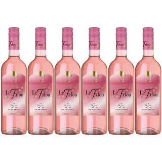 Le Sweet Filou - Lieblicher und fruchtiger Roséwein aus Frankreich (6 x 0.75 l)