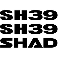 Shad AUFKLEBER SH39