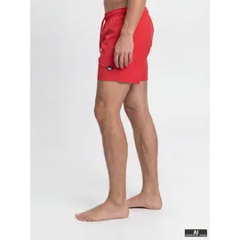 JACK & JONES Badeshorts JPSTMAUI TROPIC SOLID SWIM SHORTS SN Rot S
