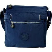 Bag Street Umhängetasche Nylon blau ca. 26cm | Gr.: