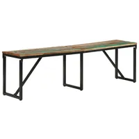 VidaXL Sitzbank 160x35x46 cm Altholz Massiv