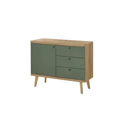 Sideboard , holzfarben , Maße (cm): B: 107 H: 83