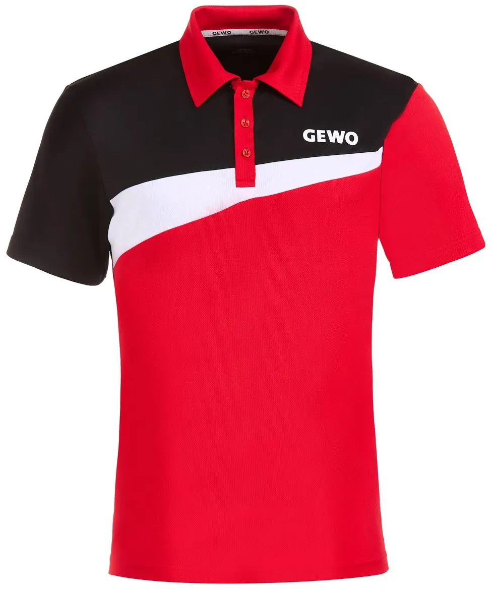 Gewo Hemd Fondi Cotton III rot/schwarz L - L