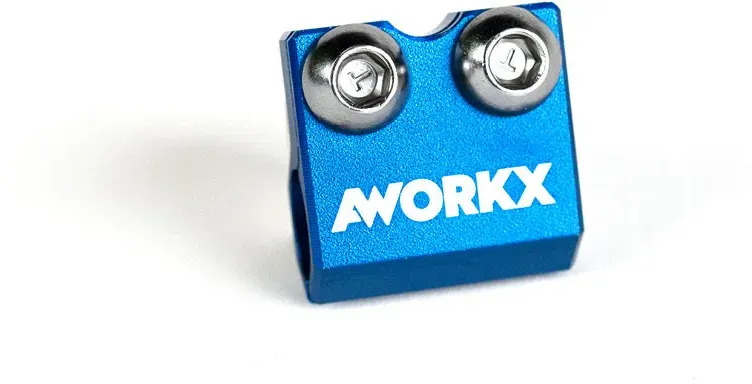 AWORKX Bremsleitungshalterung - Blau