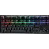 Ducky One 2 TKL PBT Gaming Tastatur, Schwarz