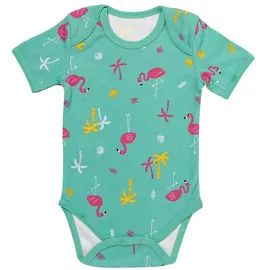 Schlummersack Bio Baby-Bodys kurzarm 5er-Pack in pink | Gr.: 68