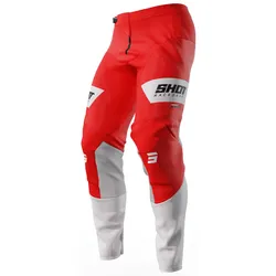 Shot Contact Scope Motocross Hose, weiss-rot, Größe 26 für Männer