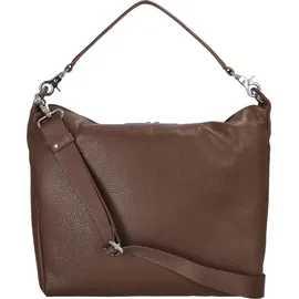 Mandarina Duck Mellow Leather Schultertasche Leder Braun