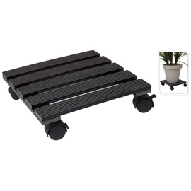 PROGARDEN Pflanzenroller Quadratisch 29x29 cm Grau Progarden