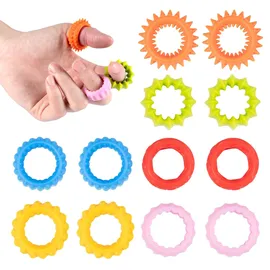 CareHabi Akupressur Ring 12 Stück Massagegerät