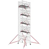 Altrex RS Tower 55-S mit Safe-Quick® 10,8m Arbeitshöhe Fiber-Deck 2,45m