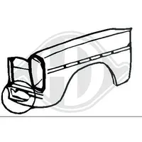 Diederichs Kotflügel 1610106]