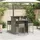 vidaXL Gartenbar-Set 5-tlg. Grau